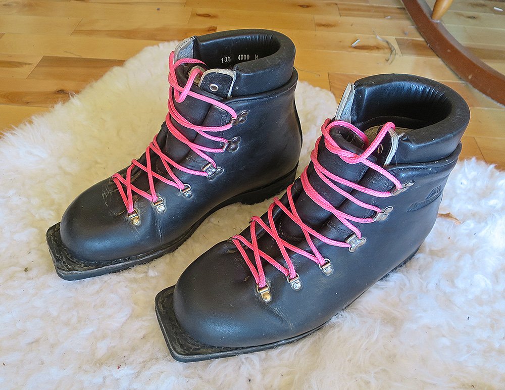 Fine Italian Double leather boots Telemark Talk Telemark Tips
