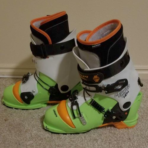 FS Like New Crispi Shiver NTN Boots size 27.5 28 Telemark Talk